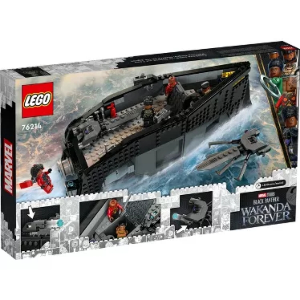NWT LEGO Marvel Black Panther Wakanda Forever War on the Water 76214 Set